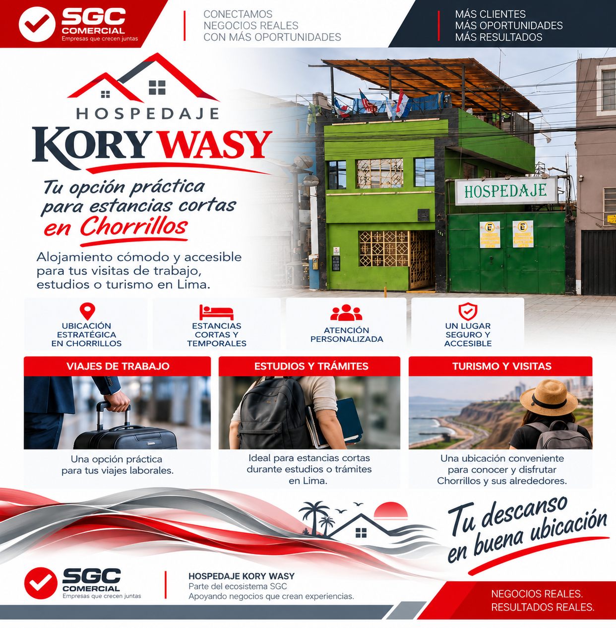 Ficha comercial de Hospedaje Kory Wasy